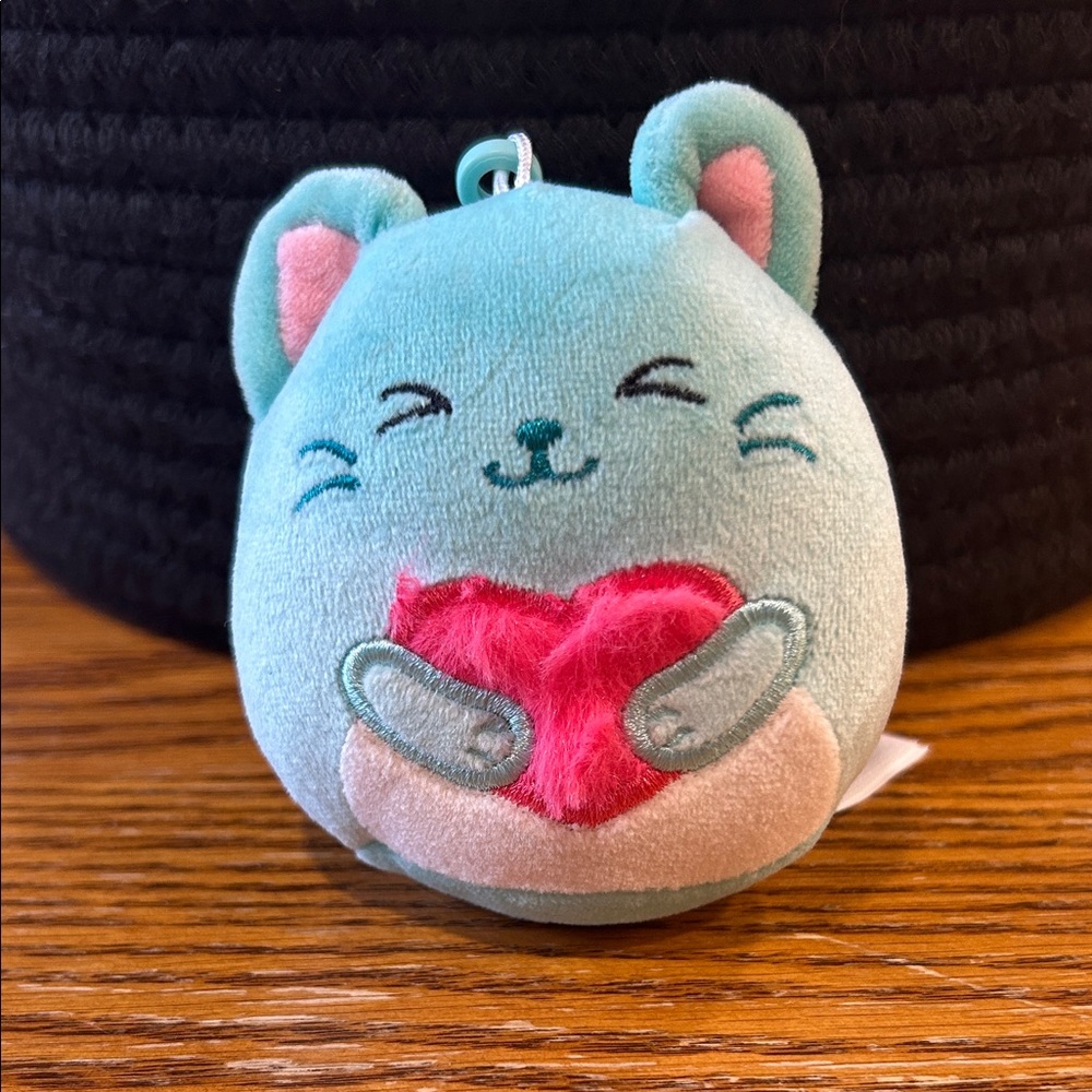 Squishmallows Mint Green Plush with Keychain